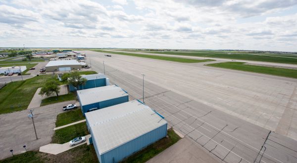 Salina Regional Airport in Salina, Kansas.