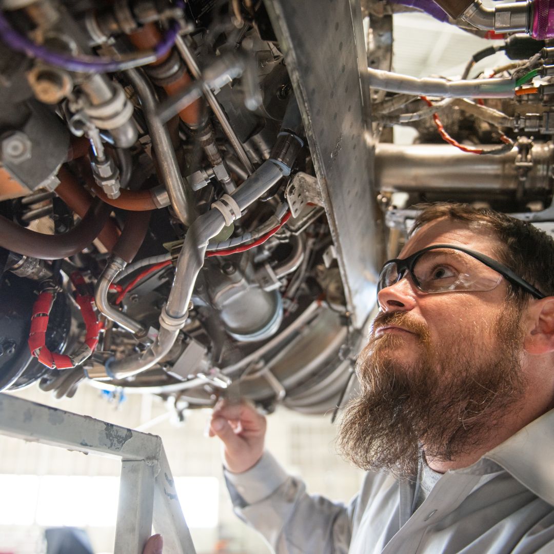 K-State Salina launches the new Aviation Maintenance Certification Program news release link. 