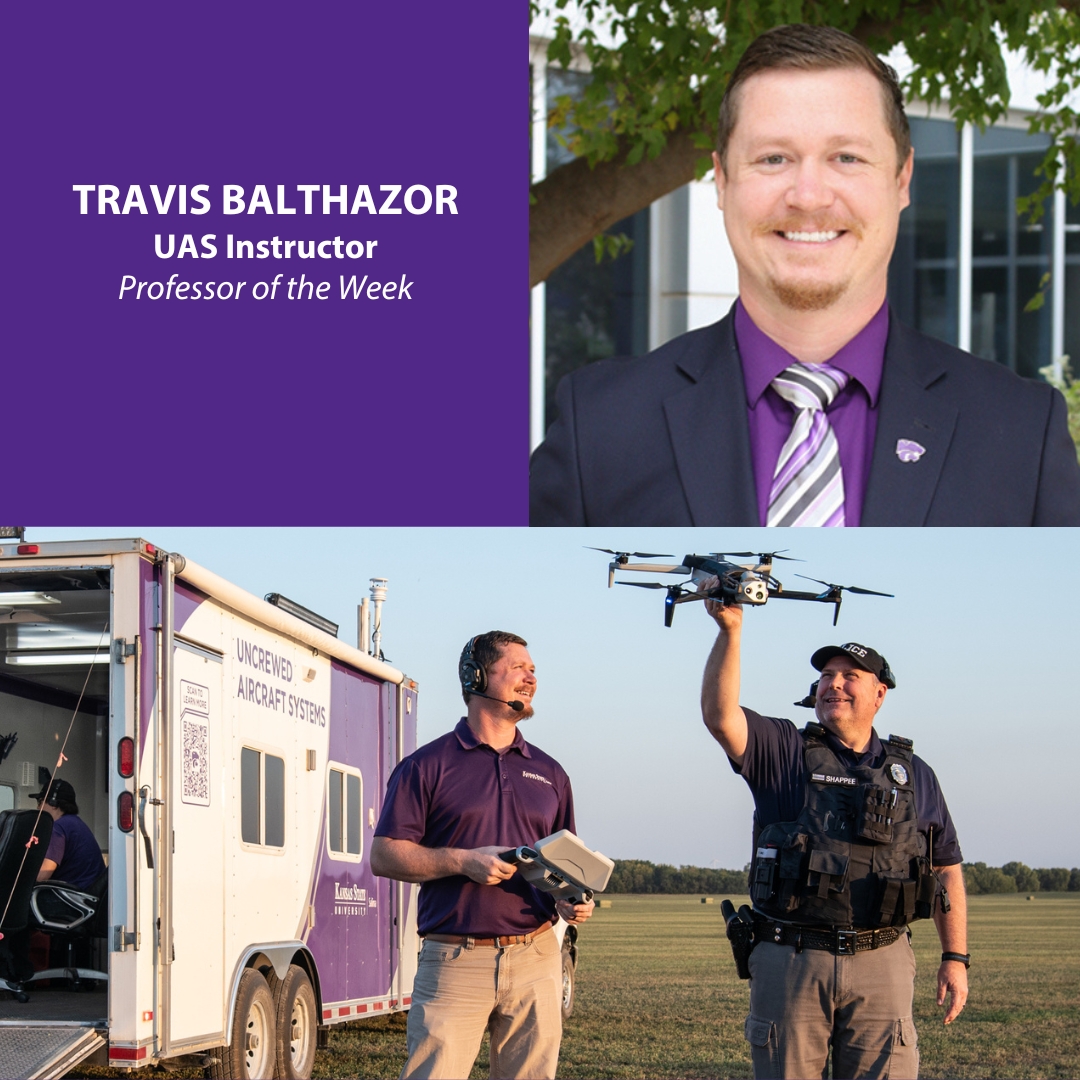 Professor of the week award - Travis Balthazor link