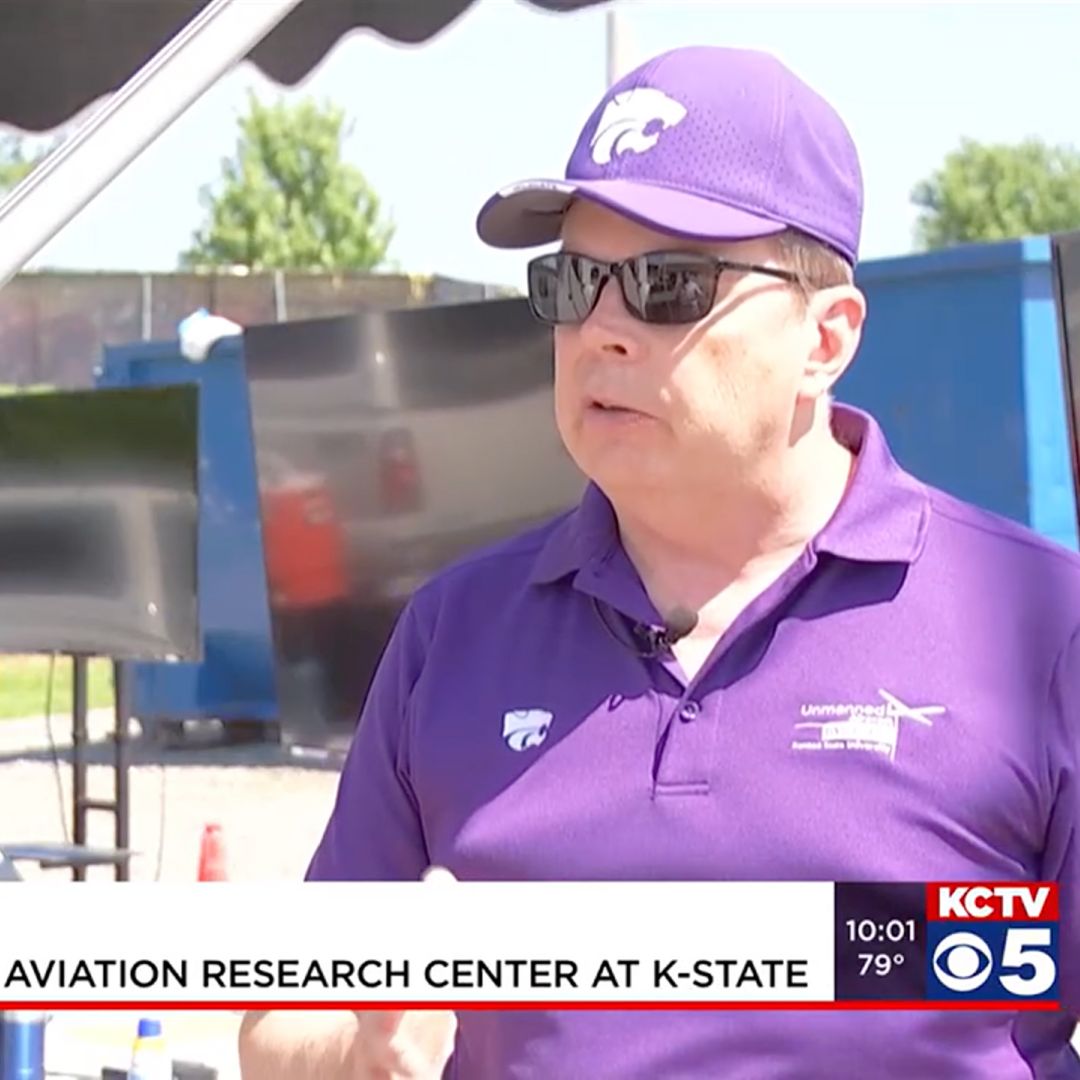 Listen as our Applied Aviation Research Center helps at the Kelce Jam Concert