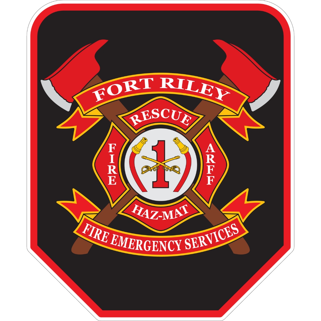 Fort Riley, Kansas Fire and Emergency Logo